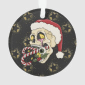 Creepmas Santa Skull Ornament (Rückseite)