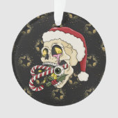 Creepmas Santa Skull Ornament (Vorderseite)