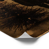 Creepmas Spooky Gothic Vintag Boy Poster (Ecke)
