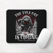 Creepmas The Yule Cat Is Coming Be Ware Of Jolakot Mousepad (Mit Mouse)