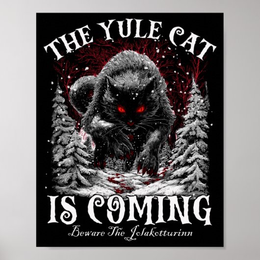 Creepmas The Yule Cat Is Coming Be Ware Of Jolakot Poster (Vorne)