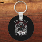 Creepmas The Yule Cat Is Coming Be Ware Of Jolakot Schlüsselanhänger (Vorderseite)