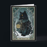 Creepmas Vintage Die Yule-Katze Tarotkarte Dunkle  Karte<br><div class="desc">Creepmas Vintage Die Yule-Katze Tarotkarte Dunkles Weihnachten</div>