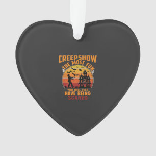 Creepshow Halloween Zombie Spukhaus Sonnenuntergan Ornament