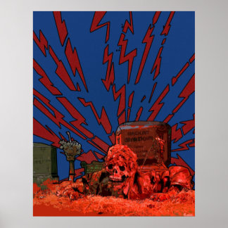 Creepshow Vathers Day Zombie Poster