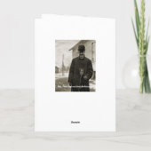 Creepy 1890's sagen Käse-Kamera-Typ-Fotografie Karte (Rückseite)