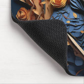 Creepy 3D Man in Mask Mousepad (Ecke)