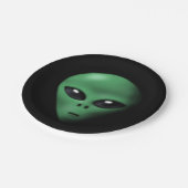 Creepy alien pappteller (Schrägansicht)