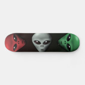 Creepy alien skateboard (Horizontal)