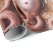 Creepy and Gross Alien Eyeball and Tentacle Stew Geschenkpapier (Rolleneckpunkt)