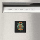 Creepy Angry Potato Chainsaw Horror Movie Lovers H Magnet (In Situ (Geschirrspüler))