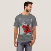 Creepy Anime Horror family friends T-Shirt (Vorne ganz)