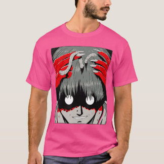 Creepy Anime Horror girl friend T-Shirt