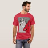 Creepy Anime Horror girl T-Shirt (Vorne ganz)