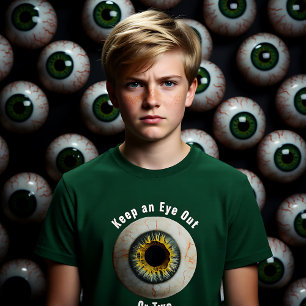 Creepy anpassbar Behalt eines Auges T-Shirt