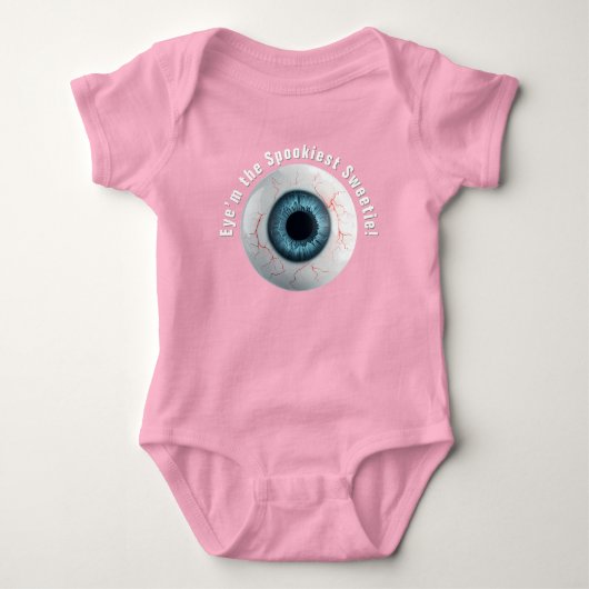 Creepy anpassbarer Augenspion mit meinem gruselige Baby Strampler (Vorderseite)