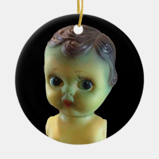 Creepy Baby Ornament (Vorne)
