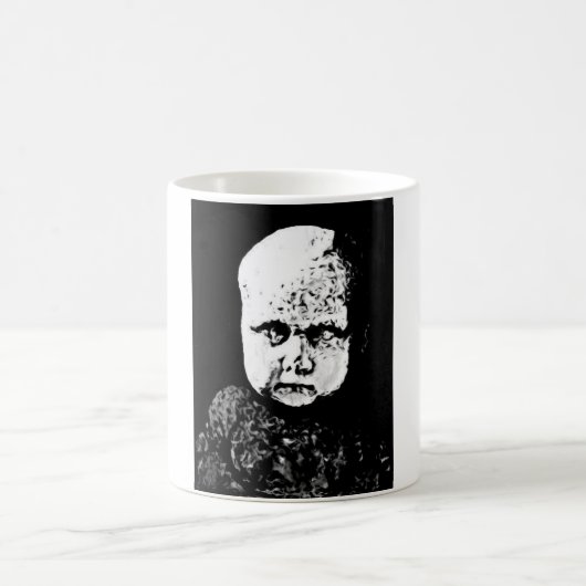Creepy Baby-Tasse Kaffeetasse (Mittel)