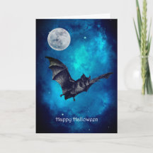 Creepy Bat Flying Halloween