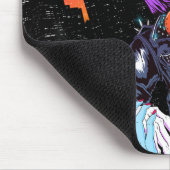 Creepy beängstigende Friseur-Schädel-Mausunterlage Mousepad (Ecke)