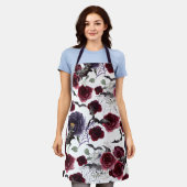 Creepy Beautiful | Dunkelgotische Rose mit Flederm Schürze (Getragen)