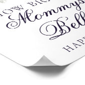 Creepy Beautiful | Gothic Floral Bats Mommys Bly Poster (Ecke)