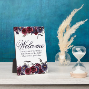 Creepy Beautiful Gotische Flora Out of Town Gues Fotoplatte