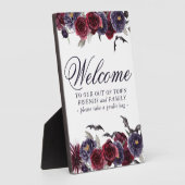 Creepy Beautiful | Gotische Flora Out of Town Gues Fotoplatte (Seite)