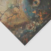 Creepy Bird Beak Decoupage Seidenpapier (Ausschnitt)