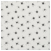 Creepy Black and White Spitern Muster Stoff (Muster)