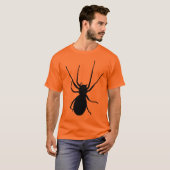 Creepy Black Spider Shirt (Vorne ganz)