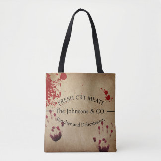 Creepy Bloody Custom Butcher Tasche