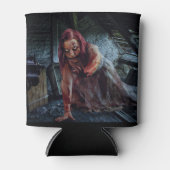 Creepy Bloody Girl Dosenkühler (Vorderseite)