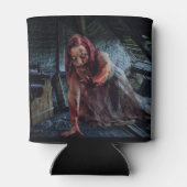 Creepy Bloody Girl Dosenkühler (Rückseite)