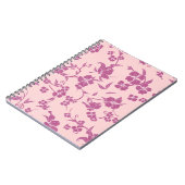 Creepy Blume Muster 10 Notizblock (Linke Seite)