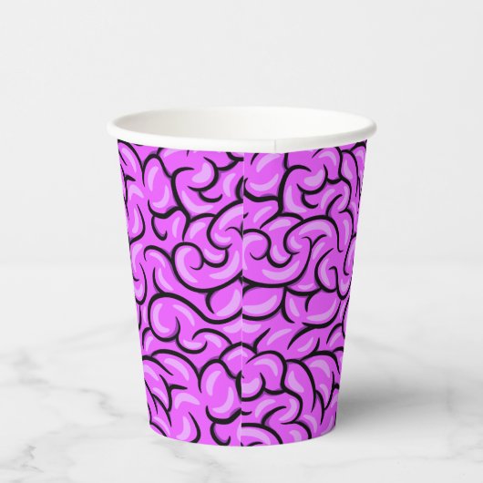 Creepy Brain Pappbecher (Rechts)