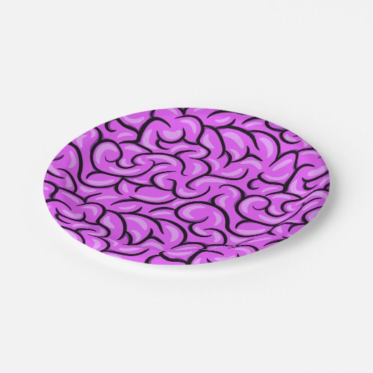 Creepy Brain Pappteller (Schrägansicht)
