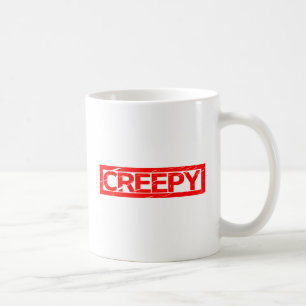 Creepy-Briefmarke Kaffeetasse