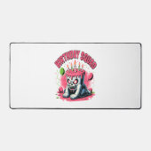 Creepy Cake Skull Birthday Squad Schreibtischunterlage (Vorderseite)