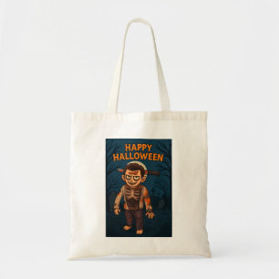 Creepy Cameron Halloween Design Tragetasche