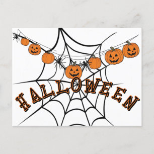 Creepy Candy Night Postcard Feiertagspostkarte