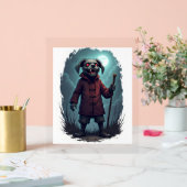 Creepy Cane Corso Acrylschild (Hochzeit)