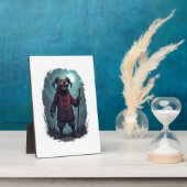 Creepy Cane Corso Fotoplatte (Seite)