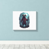 Creepy Cane Corso Leinwanddruck (Insitu (Holzboden))