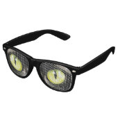 Creepy Cat Eye Halloween-Party Kostümbrille Partybrille (Schrägansicht)