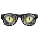 Creepy Cat Eye Halloween-Party Kostümbrille Partybrille (Vorderseite)