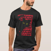Creepy cat T-Shirt (Vorderseite)