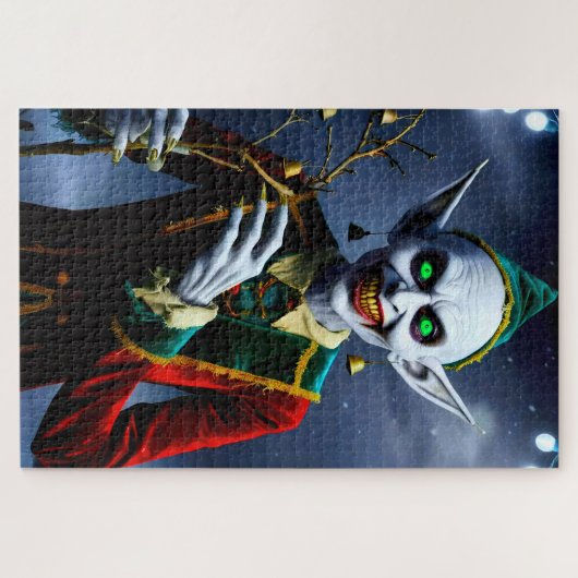 Creepy Christmas Elf Puzzle (Horizontal)