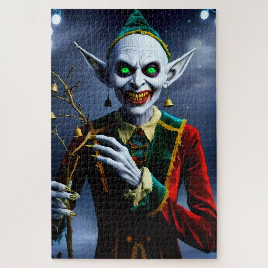 Creepy Christmas Elf Puzzle (Vertikal)