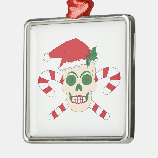 Creepy Christmas Ornament Aus Metall (Links)